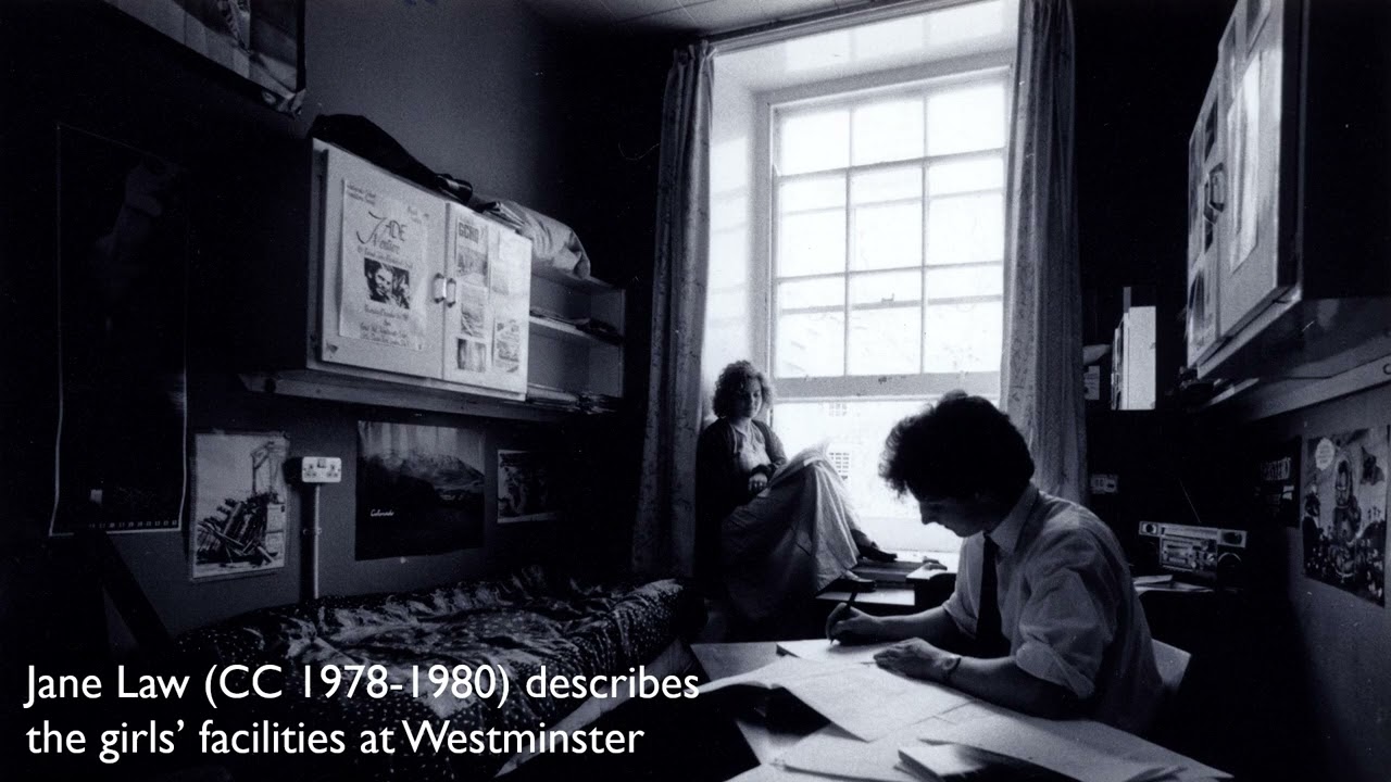 Jane Law (CC 1968-1970) describes the girls' facilities at Westminster