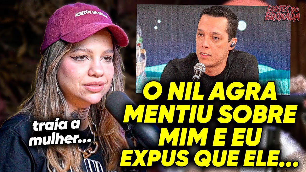 CAROL DELGADO EXPLICA SUA TRETA com NIL AGRA