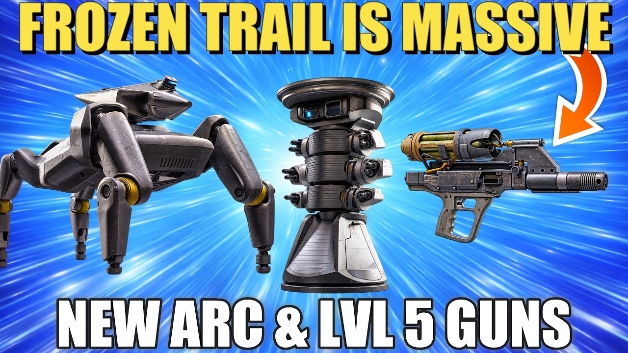 NEW ARC Raiders Update Details: NEW ARC, New Items, New Map , Level 5 Weapons & Loads More
