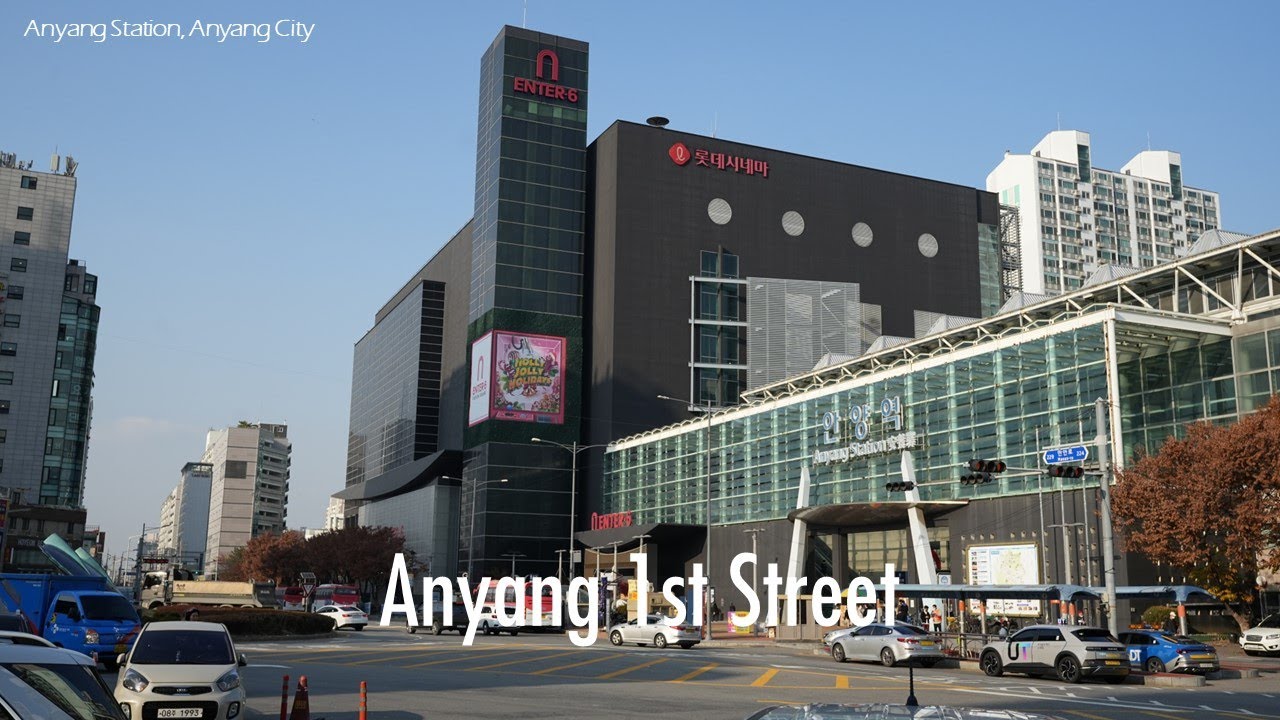 [4K Korea] Anyang 1st Street (안양 1번가)