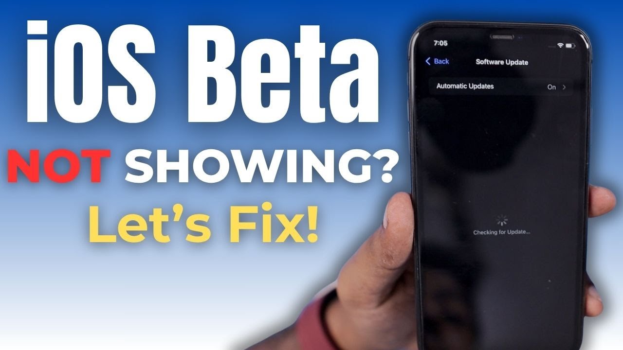 iOS Beta Updates Not Showing on iPhone? 🔥 Let's Fix It!