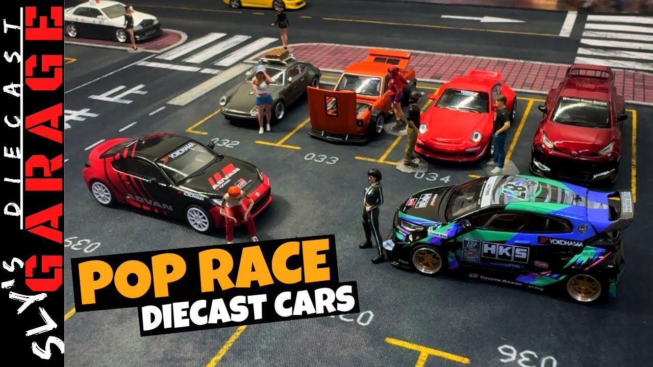 Pop Race 1/64 Diecast Cars - Cool Models for your Collection