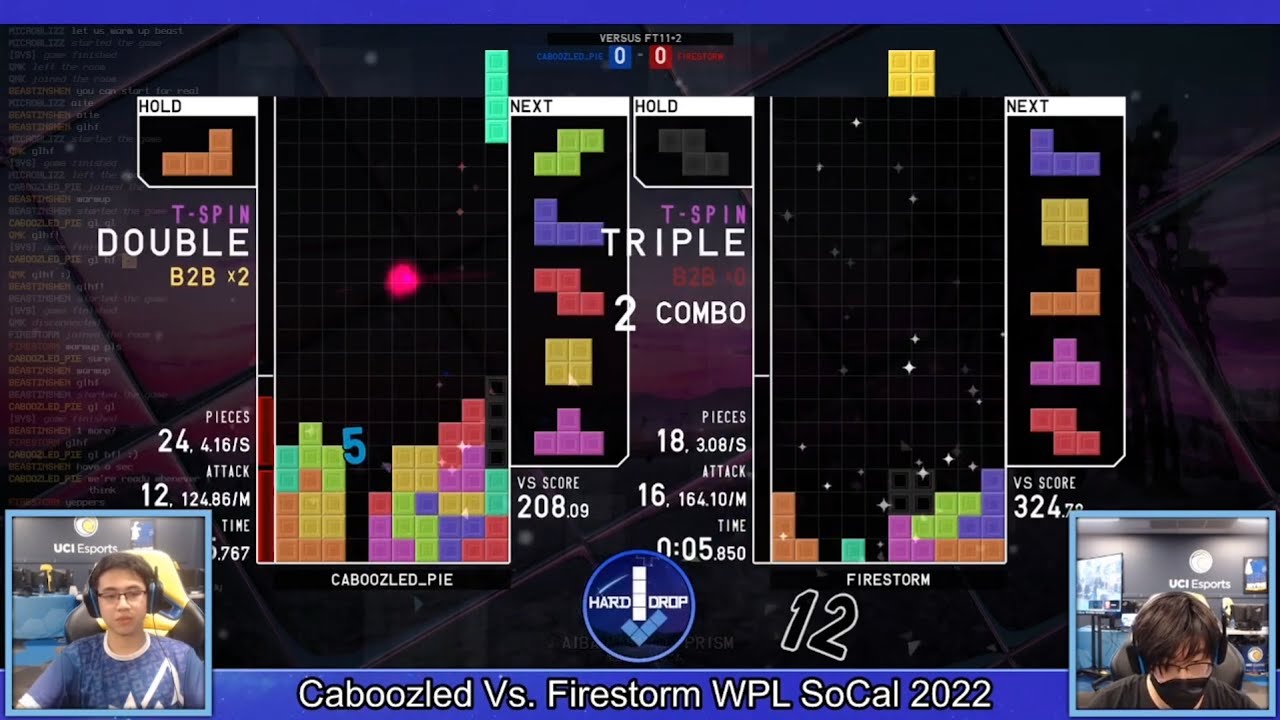 Firestorm Vs. Caboozled - WPL Championship SoCal 2022 - TETR.IO - Losers Finals
