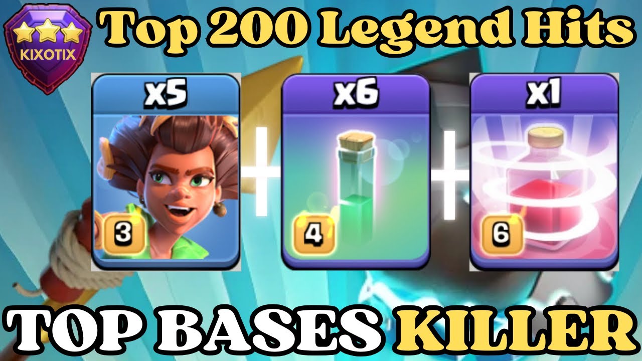 #1 Ground Attack Strategy | How to use Root Riders | Clash of Clans Attacks Gameplay