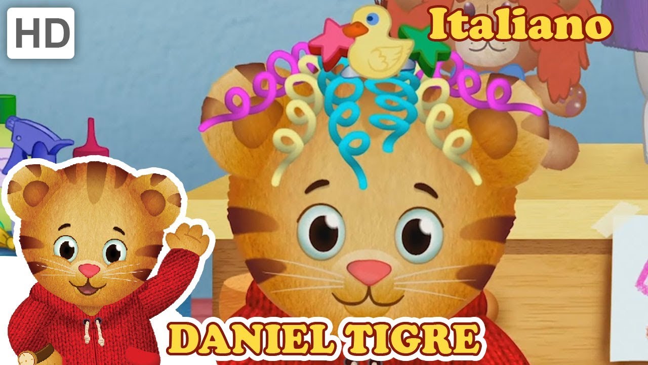 Daniel Tiger in Italiano - Vestiti e Capelli Divertenti e Unici!