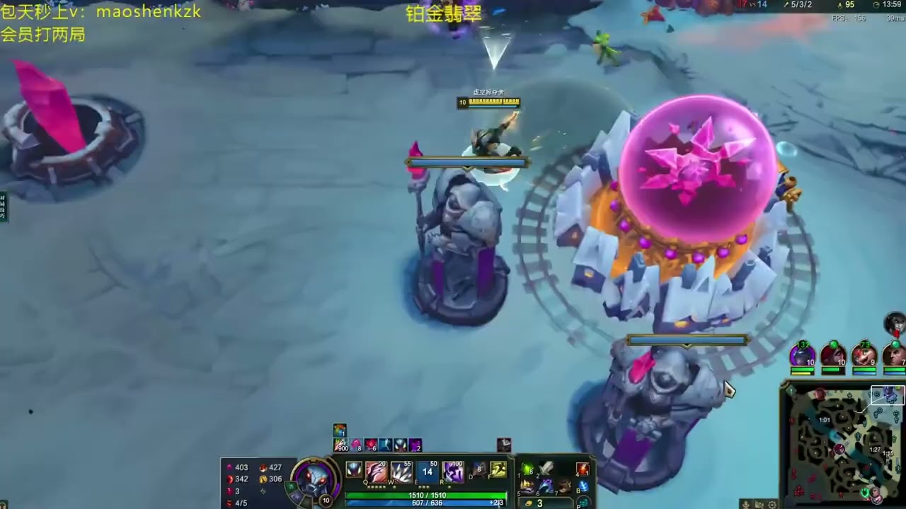 RANK 1 KHA’ZIX QIUYI RAN THE GAME 😈 20 KILLS vs GRAVES