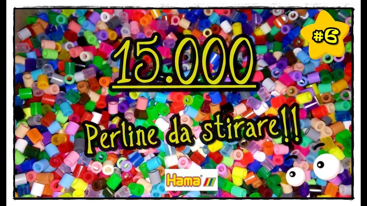 Come si utilizzano le Hama beads? 15.000 perline da stirare!! 😲 Creiamo insieme #6 🎨 C • Art
