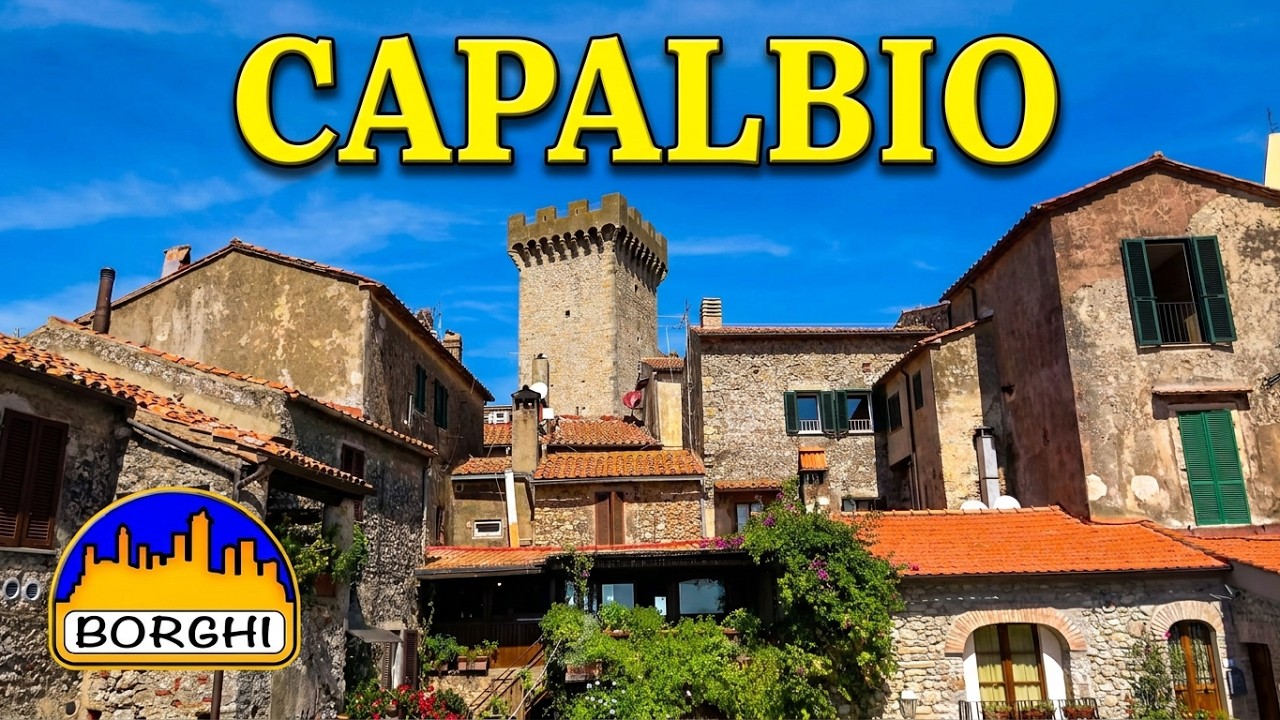 CAPALBIO (GR): In giro per il Borgo - di Sergio Colombini (Video 4k)