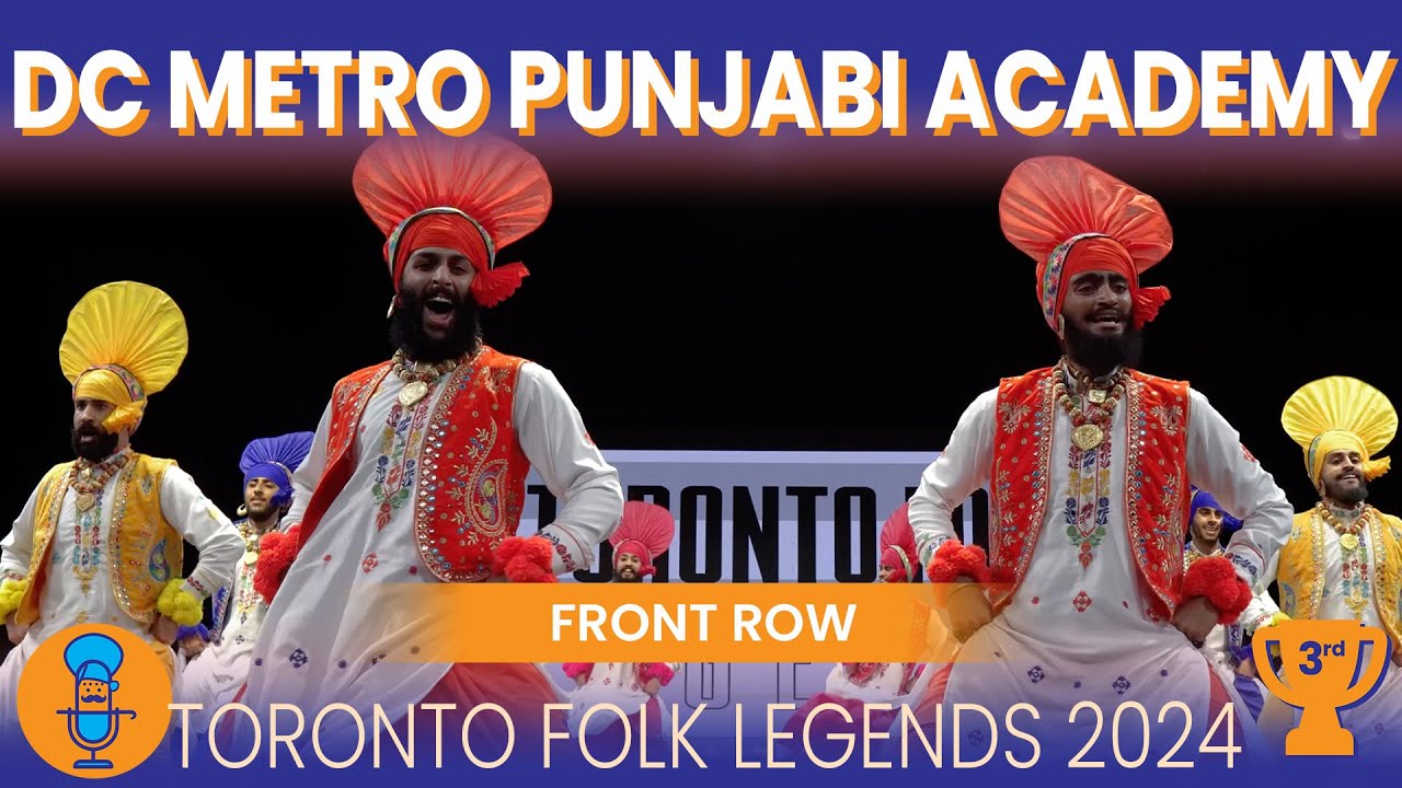 DCMPA LIVE | 3rd Place | Toronto Folk Legends 2024 | Front Row 4K