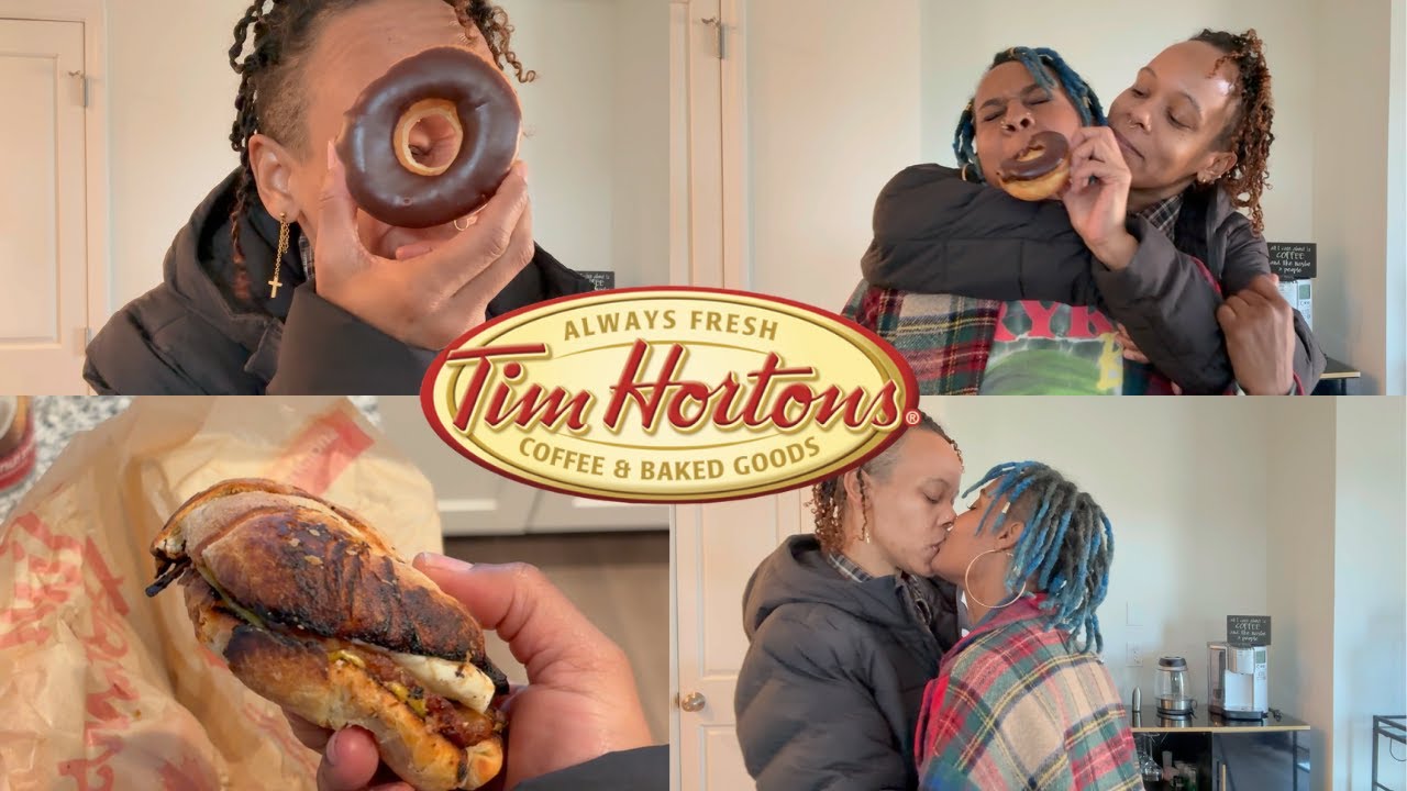 TRYING TIM HORTONS FOR THE FIRST TIME + I STARTED MY LOC JOURNEY  @TashxFal