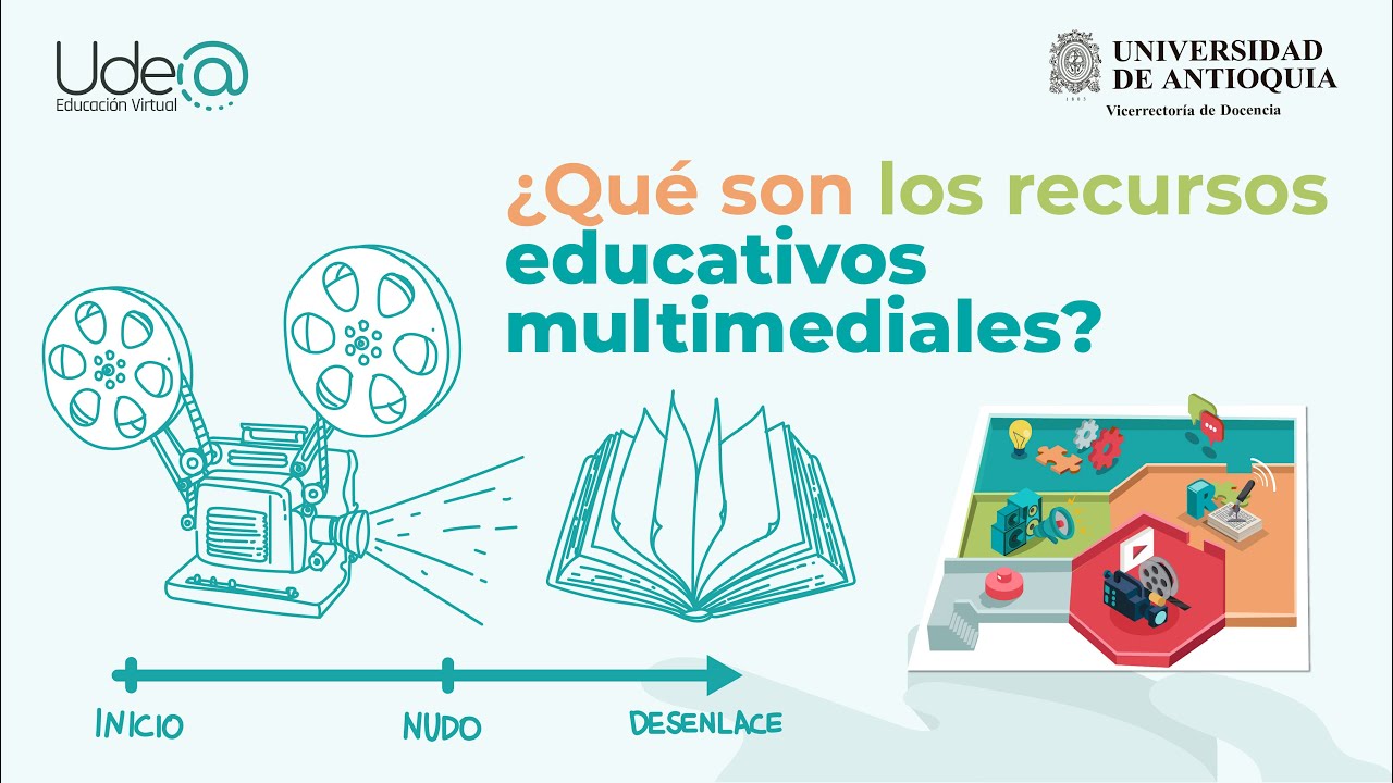&iquest;Qu&eacute; son los recursos educativos multimediales?