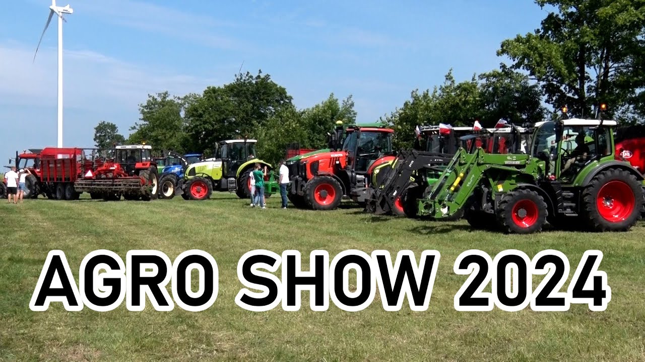 Imponujący pokaz maszyn rolniczych. AgroShow Trzcianka 2024. Part 2.
