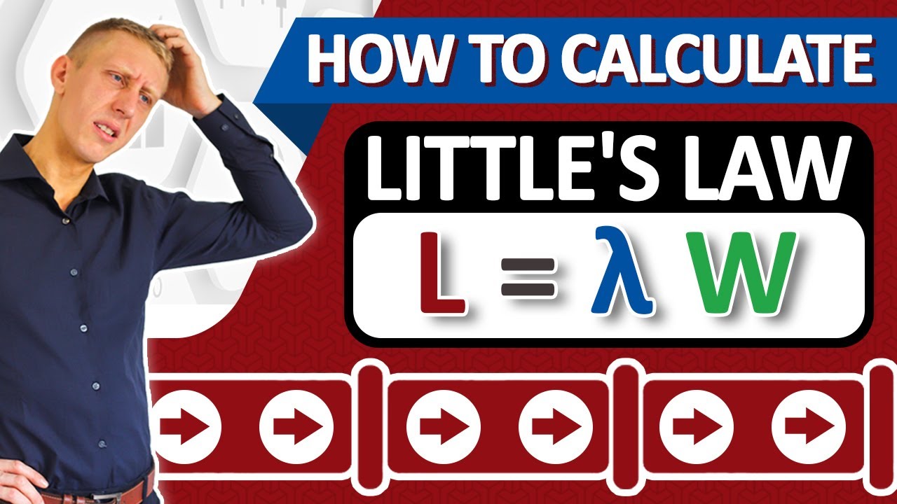 Little's Law -  How to Calculate WIP, Lead Time and Throughput Rate | Must-Know for Managers!