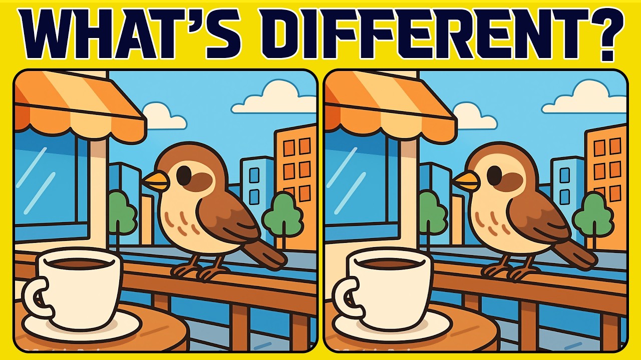 Brain Workout Spot the Difference Challenges for Sharp Minds (A Bit Tricky)