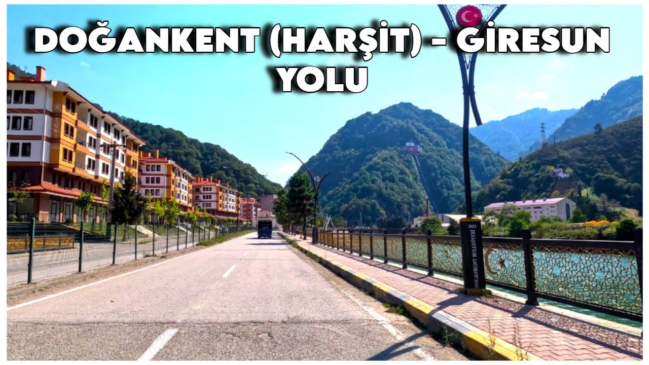 DOĞANKENT (HARŞİT) - GİRESUN KARAYOLUNDA SÜRÜŞ 4K HDR