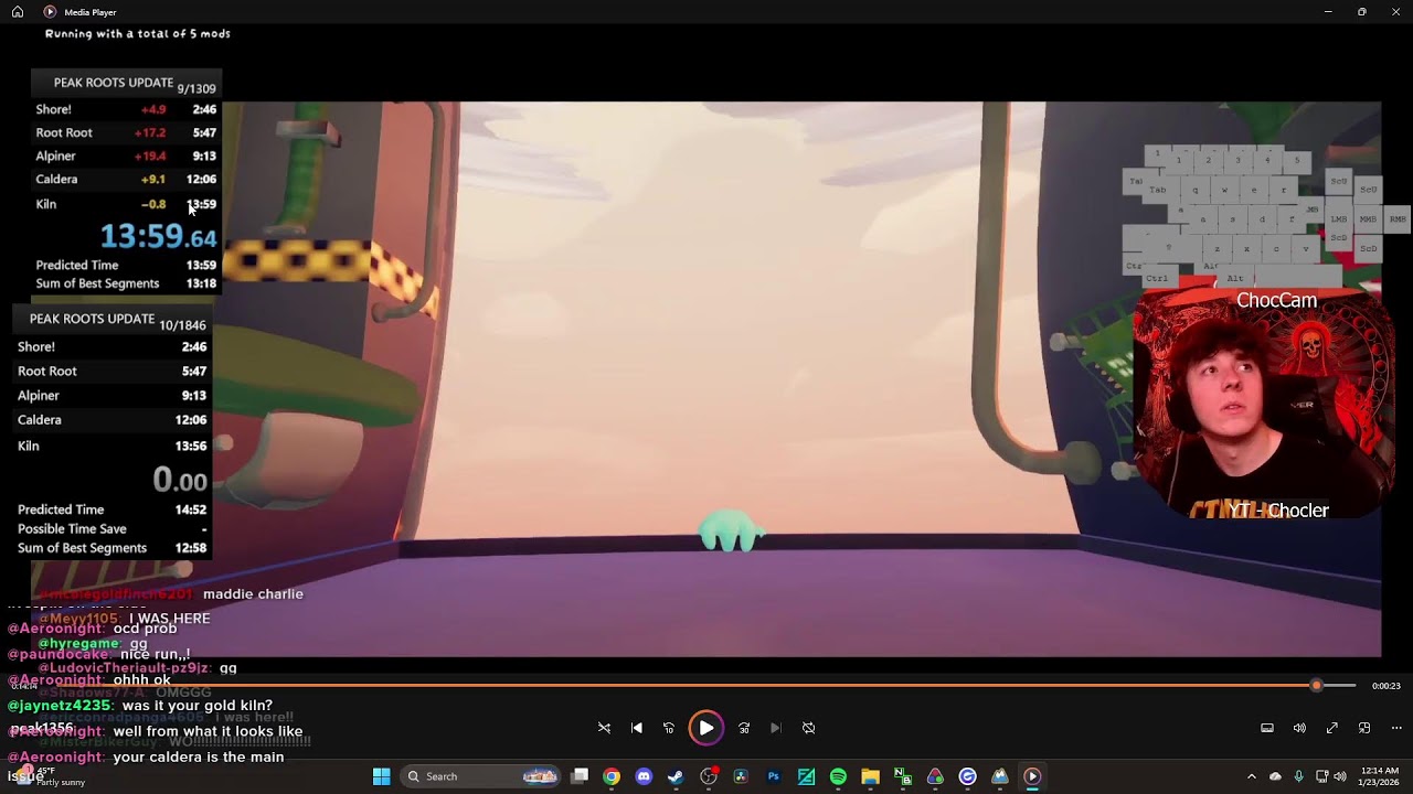 PEAK SPEEDRUNNING - Live (goin for WR) (mostly no mic)