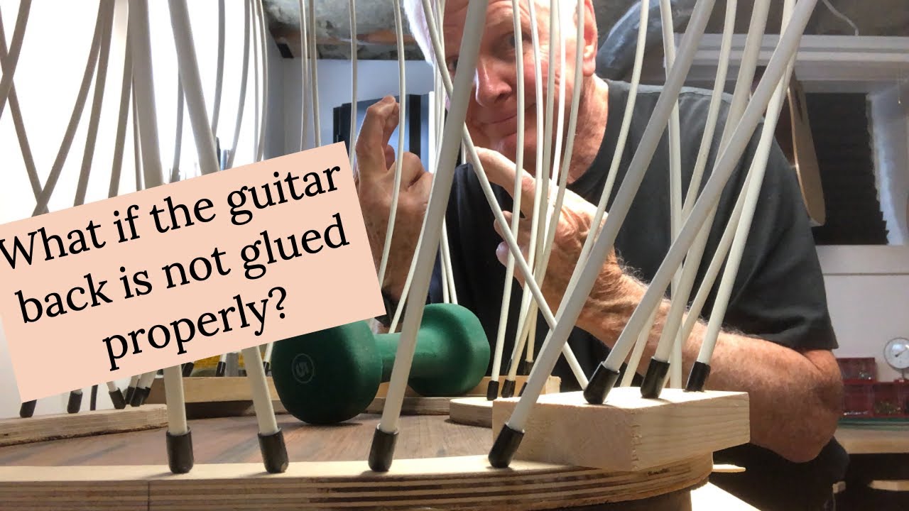 What if the guitar back is not glued properly?