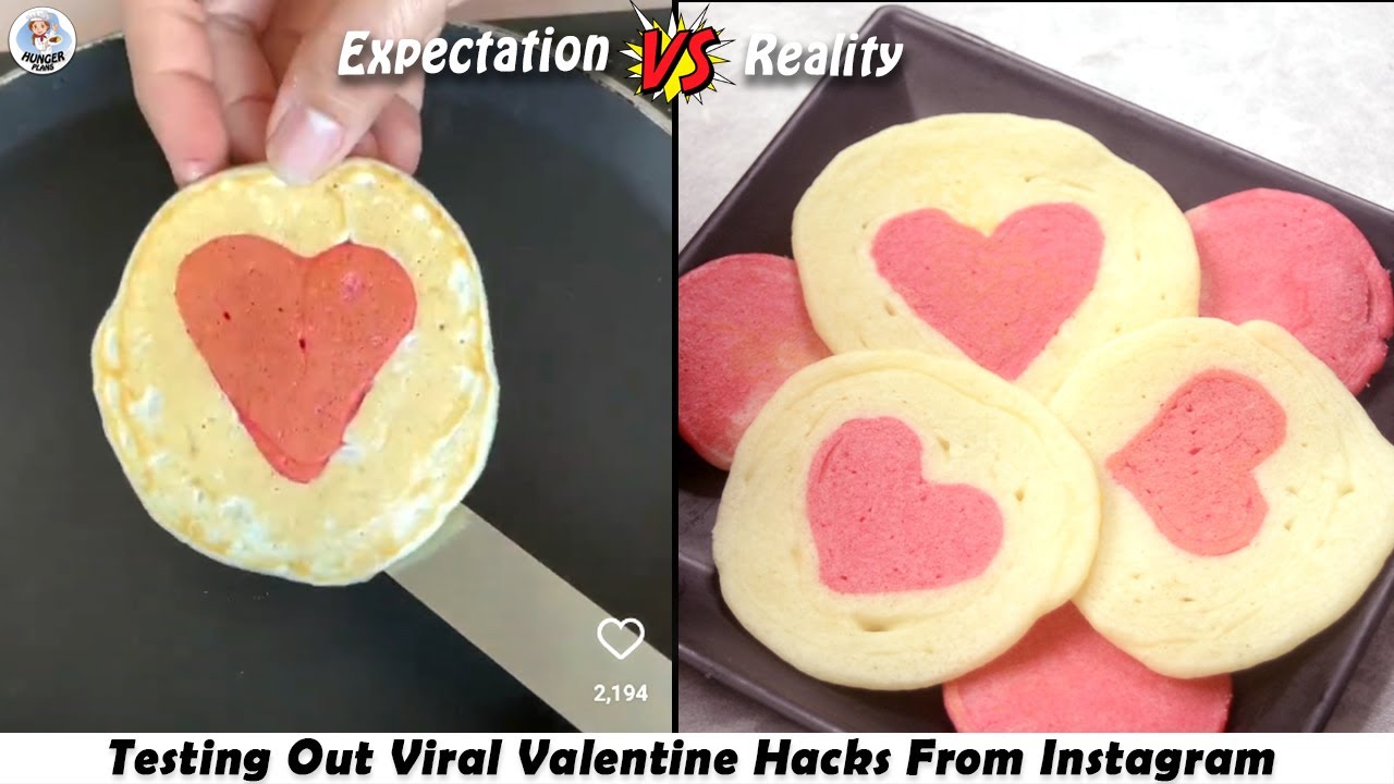 Testing Out Viral Food Hacks | Testing Instagram Valentine Hacks | Testing Hacks Sent By Subscribers