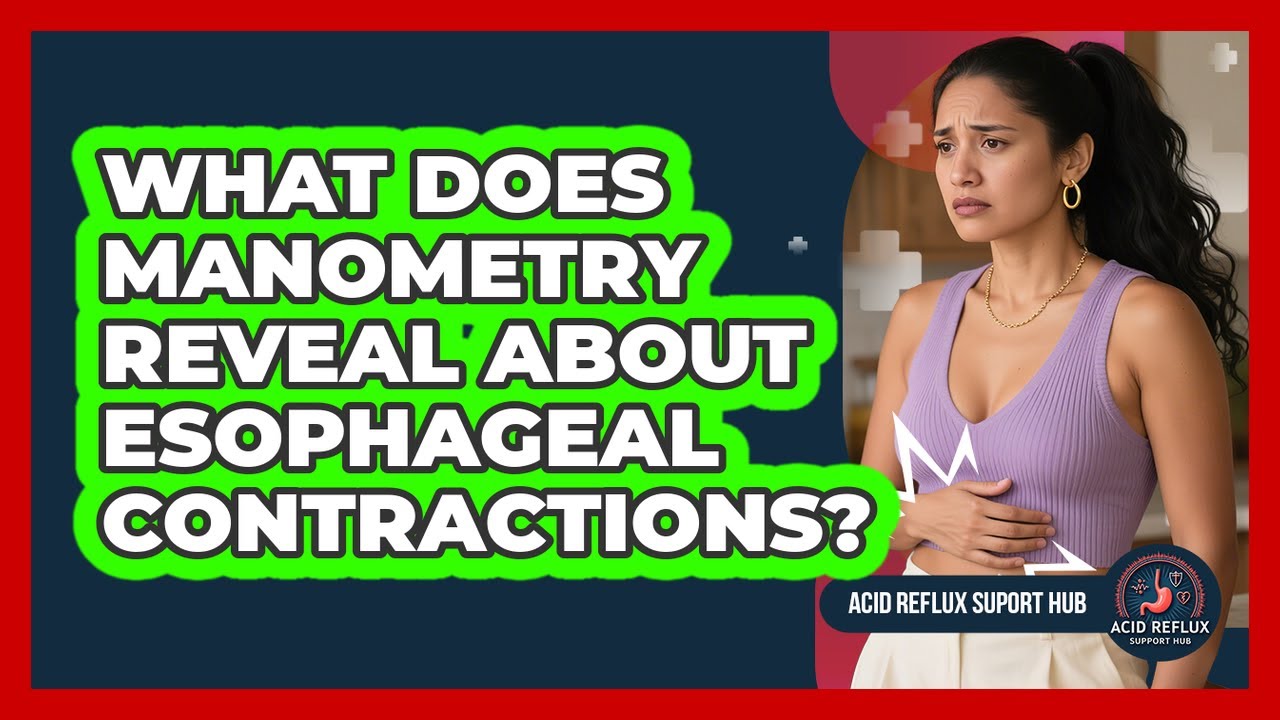 What Does Manometry Reveal About Esophageal Contractions?