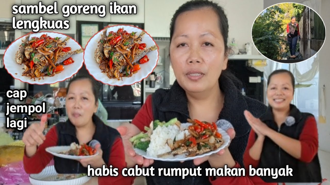 Porsi kuli⁉️sambel goreng ikan lengkuas//bikin nasi cepet habis#tkwtaiwan 