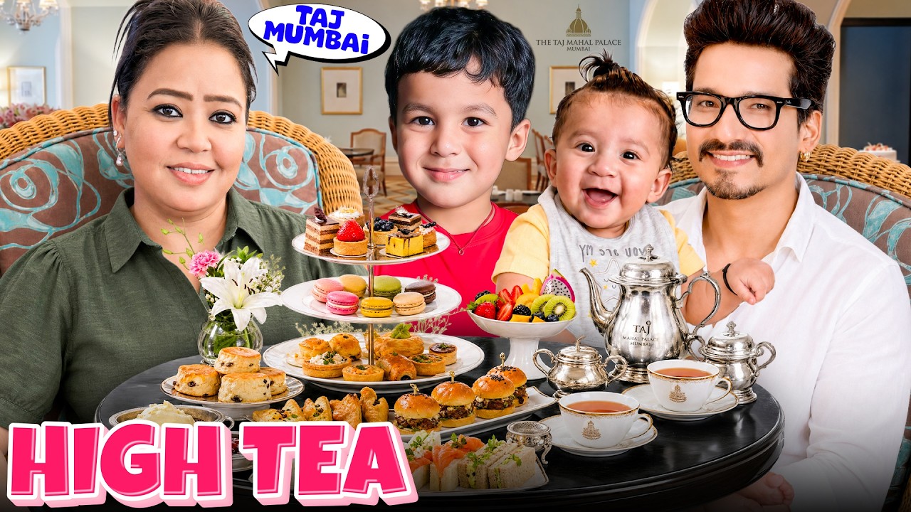 Mumbai Ke Taj Mahal Hotel Mein High Tea ☕️ | Bharti Singh | Harssh Limbachiyaa | Golla | Yash