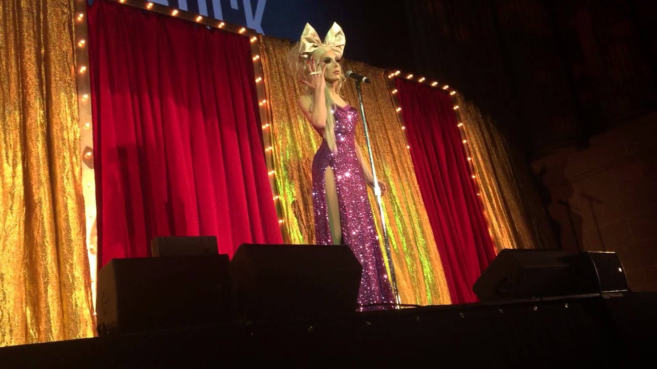 Alaska's first stand up comedy act @Drag queens of comedy!