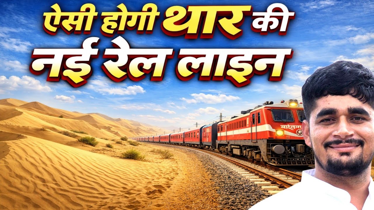 जैसलमेर-बाड़मेर-भाभर नई रेल लाइन…
