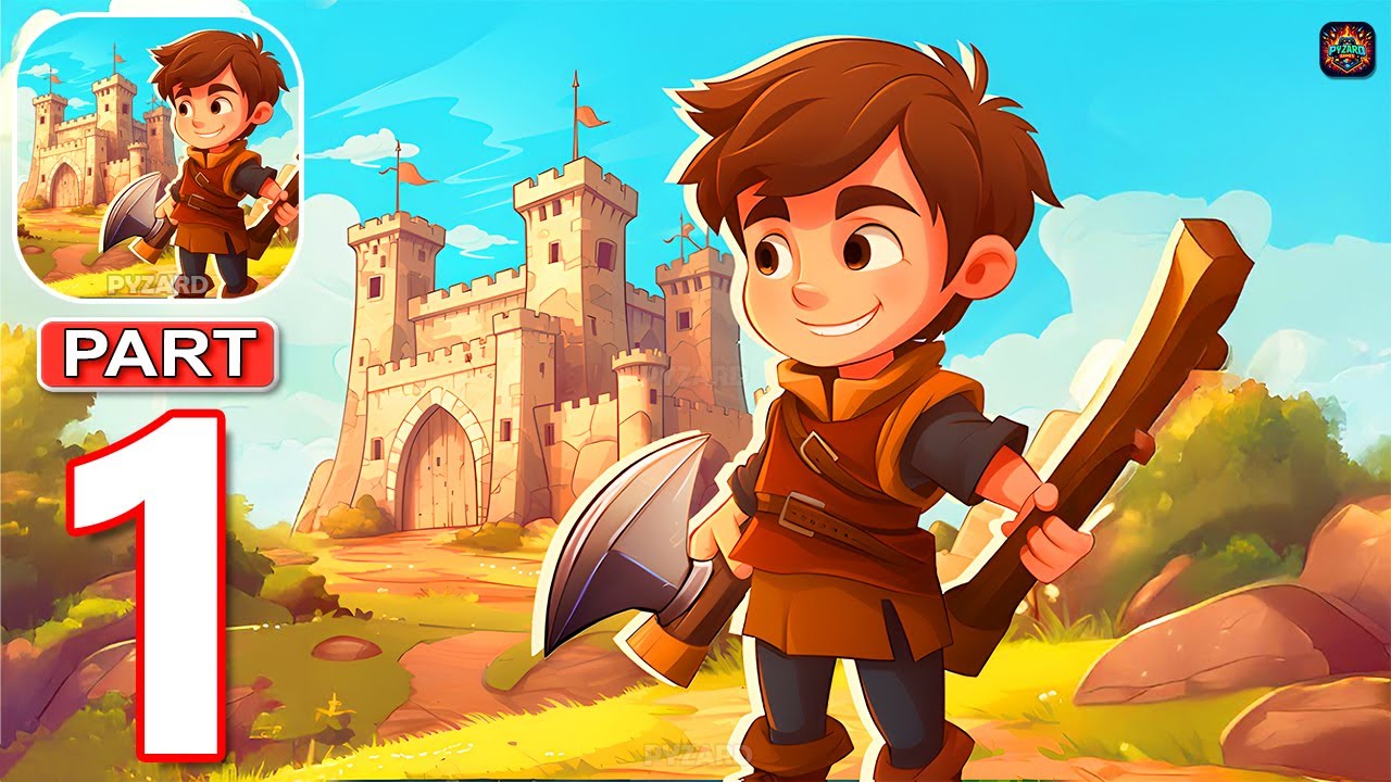 Kings Landing Idle Arcade - Gameplay Walkthrough Part 1 Build Your Perfect Kingdom (Android,iOS)