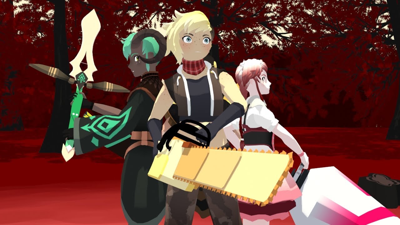 Final Major Project: Team CRRM (RWBY OC Character/Weapon Design & Modelling)