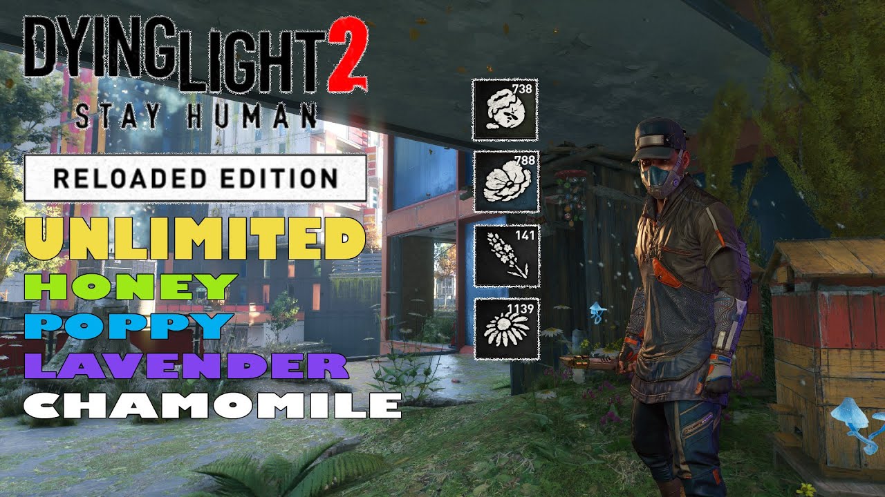 Dying Light 2 - Unlimited Honey, Chamomile, Lavender, Poppy farm