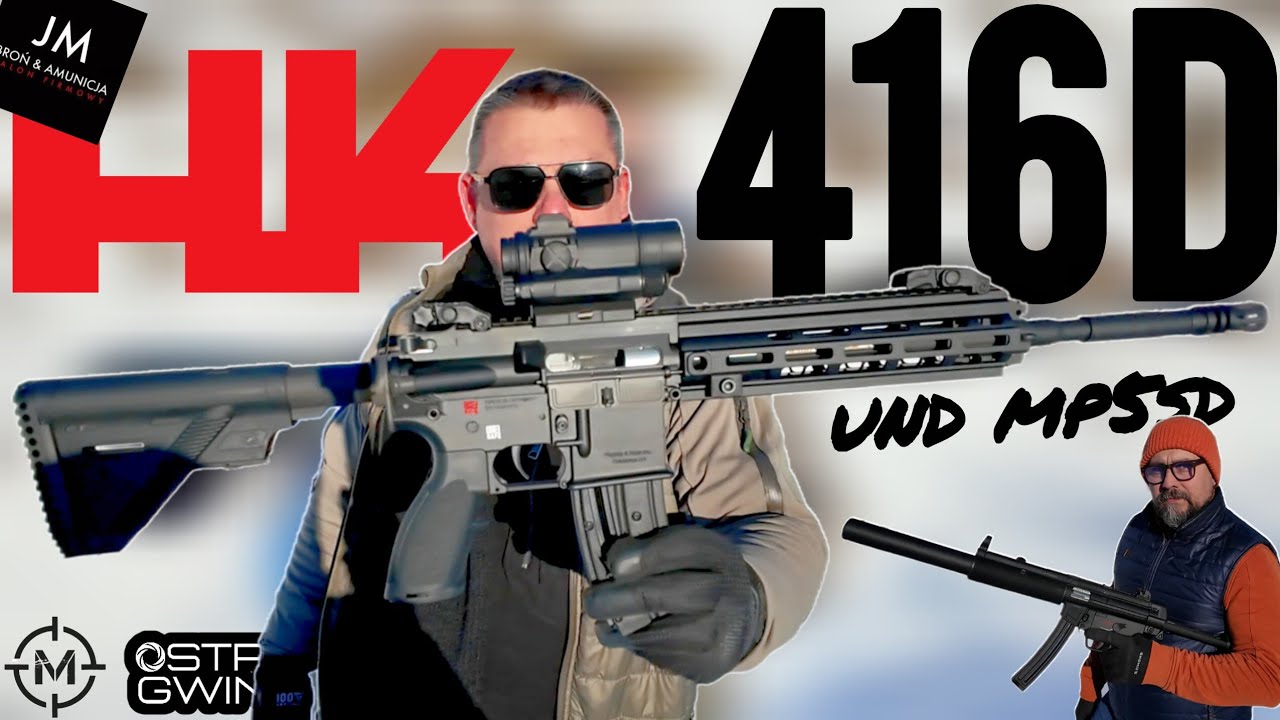 #HK 416D & MP5 SD w 22LR czyli legendy do pykania dla cywila 🥳