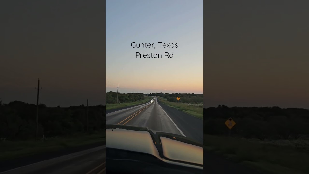 Gunter, Texas - Preston Rd  #TexasVibes #ExploreTexas #TexasFeeling #texas