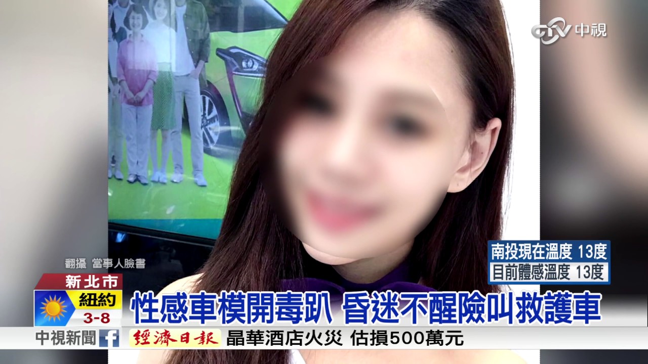 W命案翻版? 女模摩鐵開毒趴昏睡│中視新聞20170226