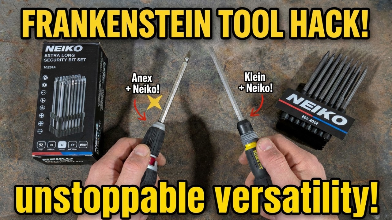 These Hex Bits Work in Everything - Klein, Anex, AND Milwaukee