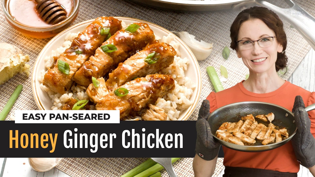 Best Healthy Honey Ginger Chicken Breast Pan Seared