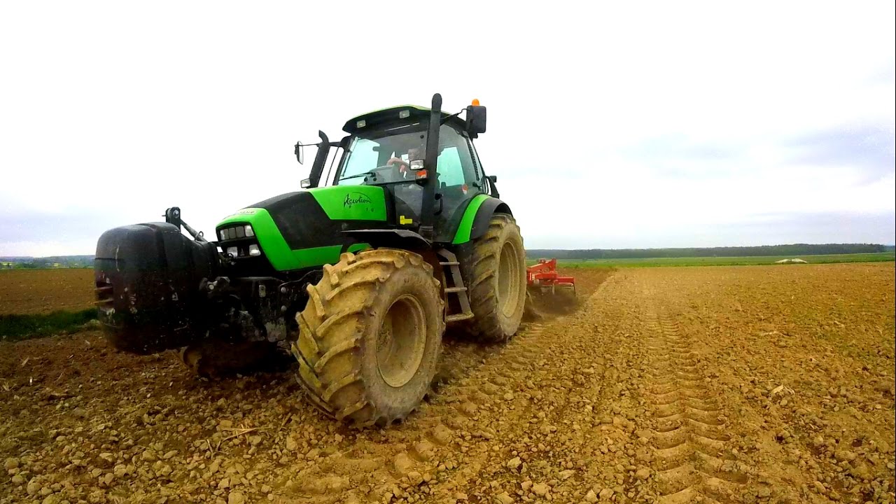 [GoPro] Uprawa pod kukurydzę 2017 Deutz Fahr agrotron 130 Lubelskie