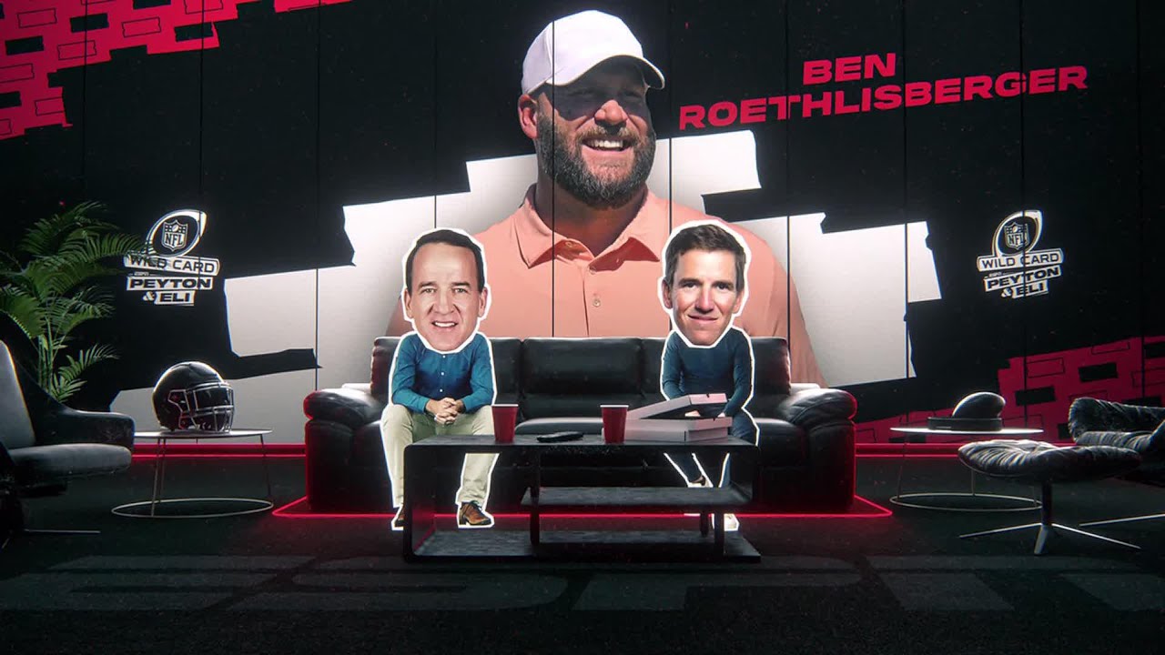 Ben Roethlisberger joins Peyton and Eli during Texans vs. Steelers | 'ManningCast'