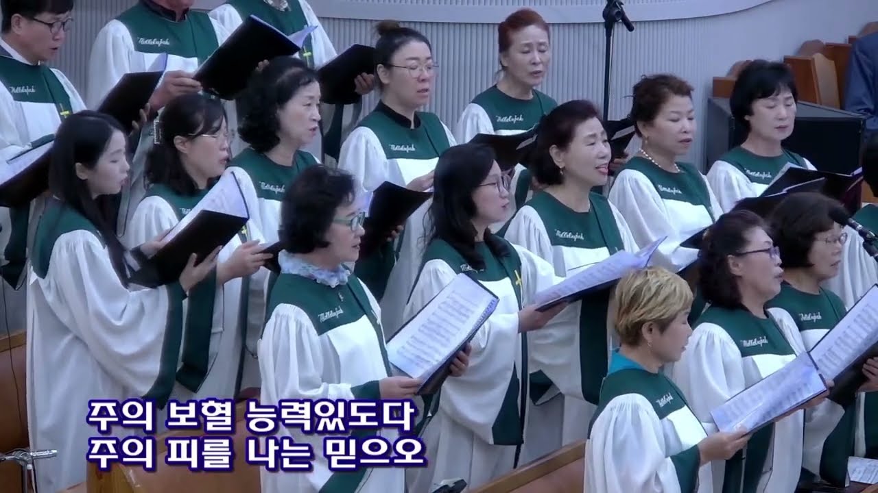 주의 보혈 (할렐루야 찬양대)