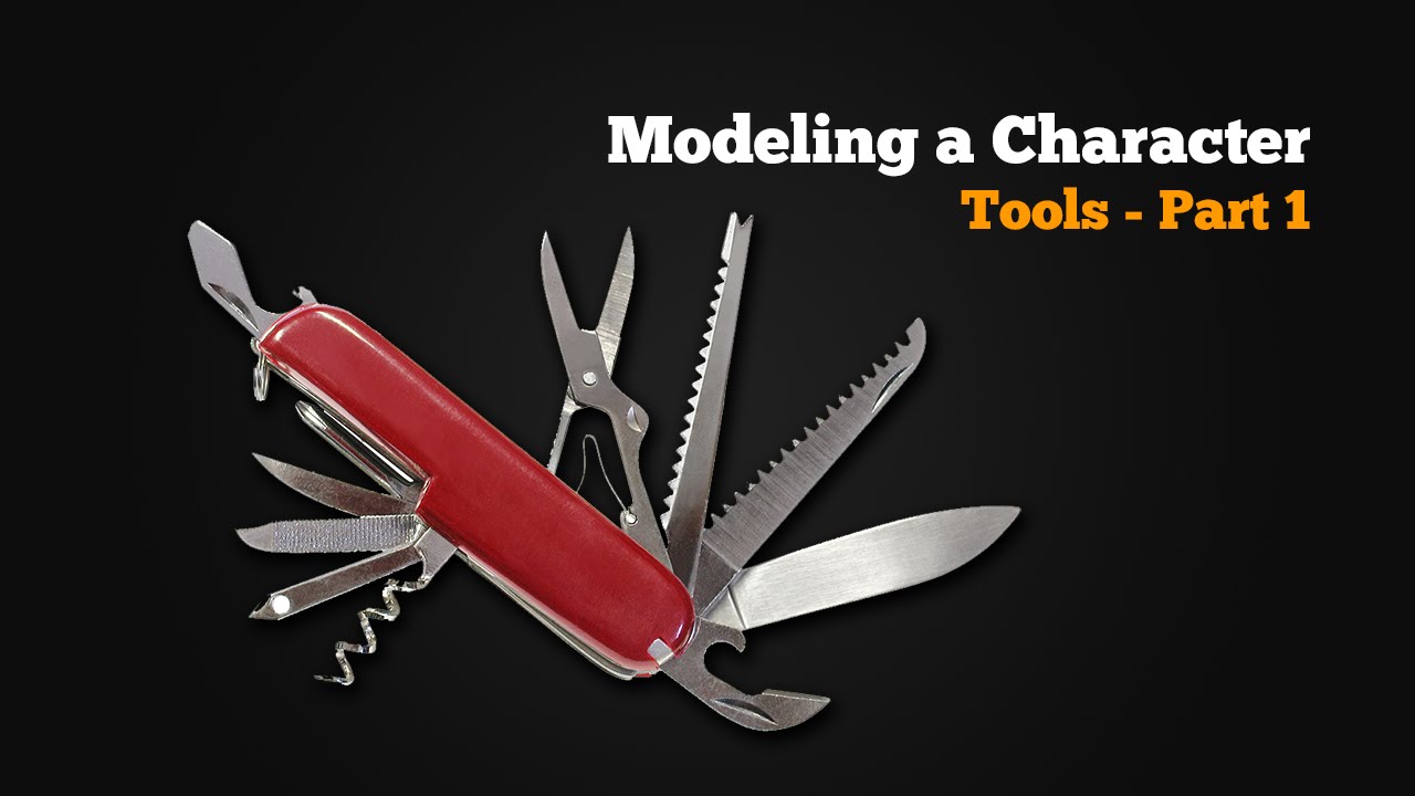 Modeling a Character in Maya - part 1 of 10