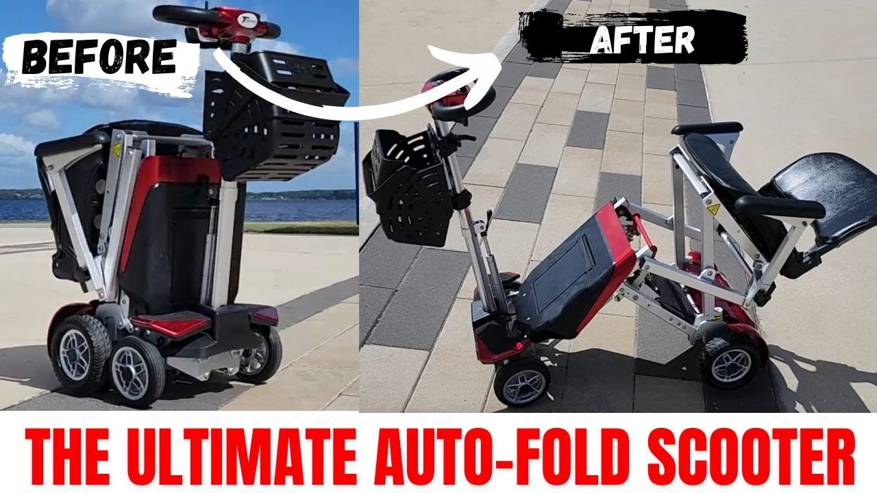 Этот самокат складывается сам! Представляем вам самокат Enhance Mobility Transformer 2 Auto Fold ...