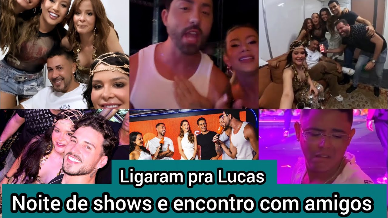 Carlinhos Maia curte shows em Maceió e ligam pra Lucas Guimarães no camarim - Viagem pra Orlando ✅