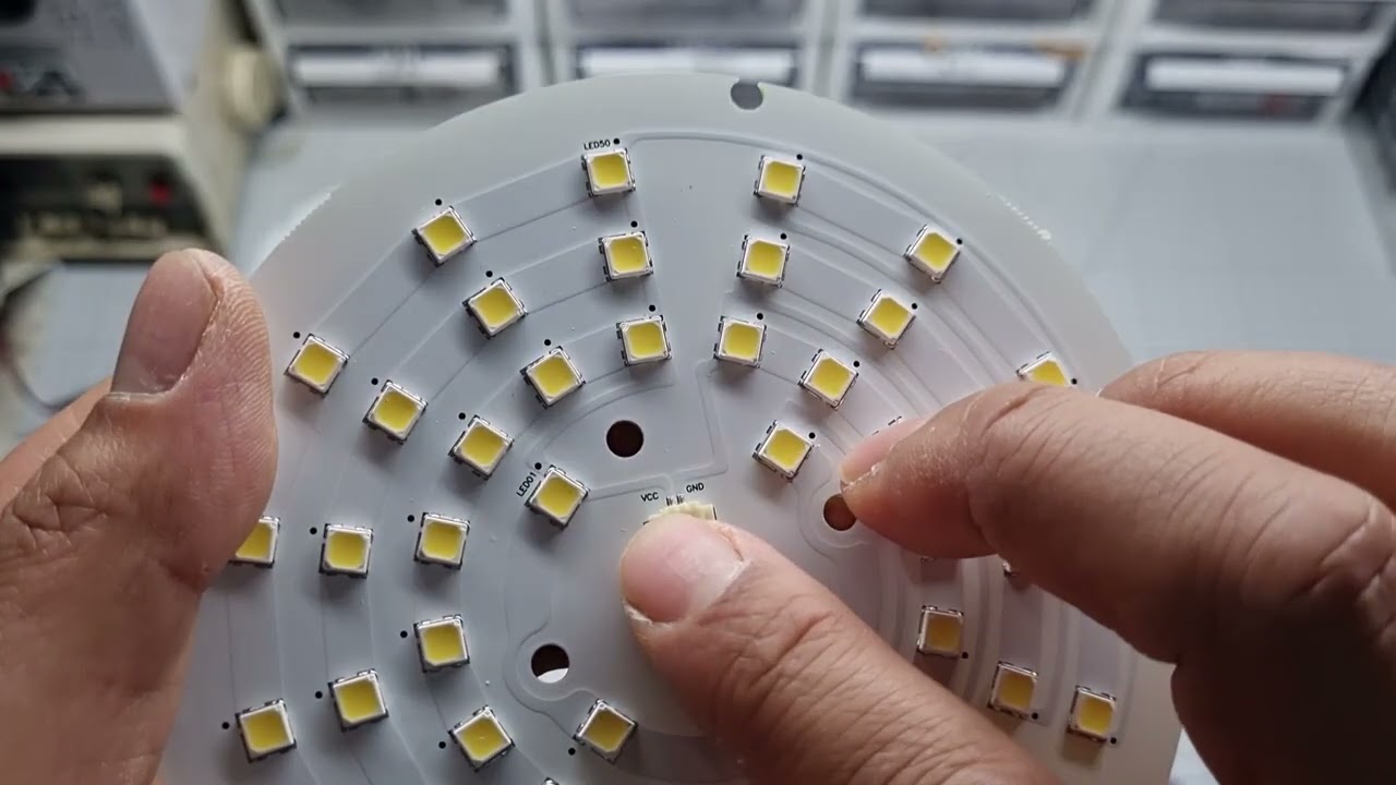 DIY! 220V 10W LED 모듈이 2.500원 국산 드라이버