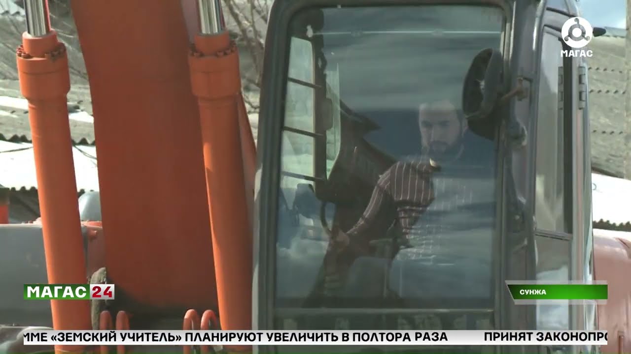 В Сунже благоустраивают улицы Выгонную и Краснопартизанскую