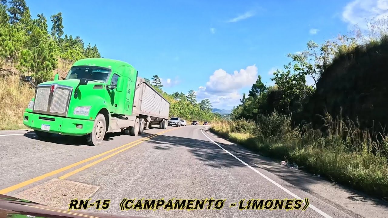 Honduras 🇭🇳 RN-15 De Campamento á Limones Olancho #carlossierrahn 