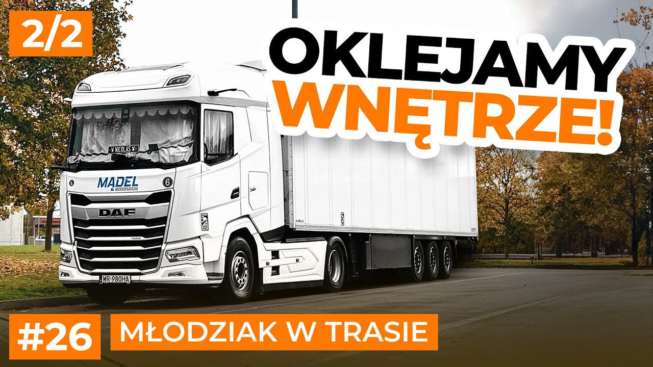 Jak zaparkować ciężarówką na parkingu w nocy? Produktywny weekend bez naczepy | MWT! #26 2/2