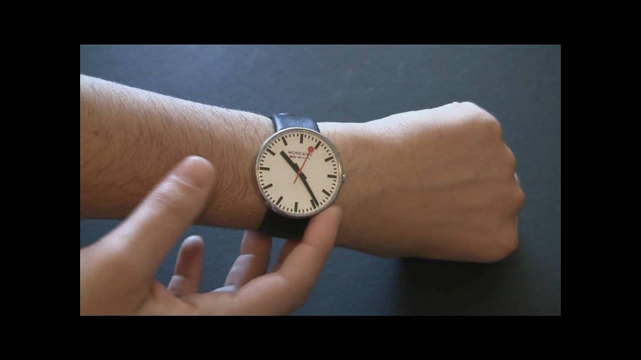 Mondaine Railway Giant watch Review