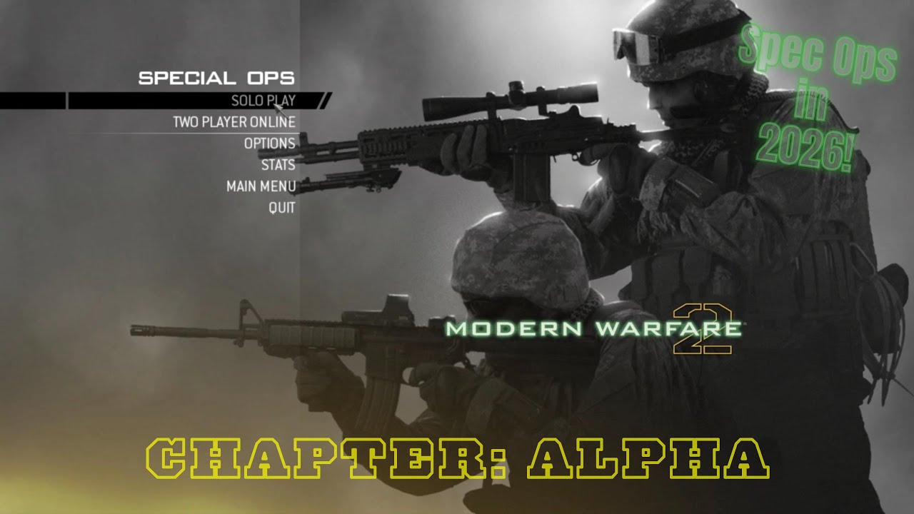Going Down Memory Lane - [Modern Warfare 2 Special Ops] (Alpha)