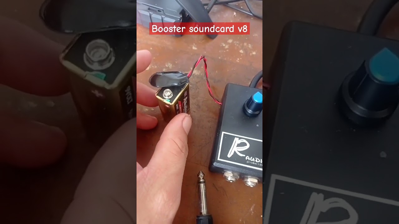 Alat Booster mic dinamic soundcard v8 #tips #mic #soundcardv8 #tutorial #pirochannel