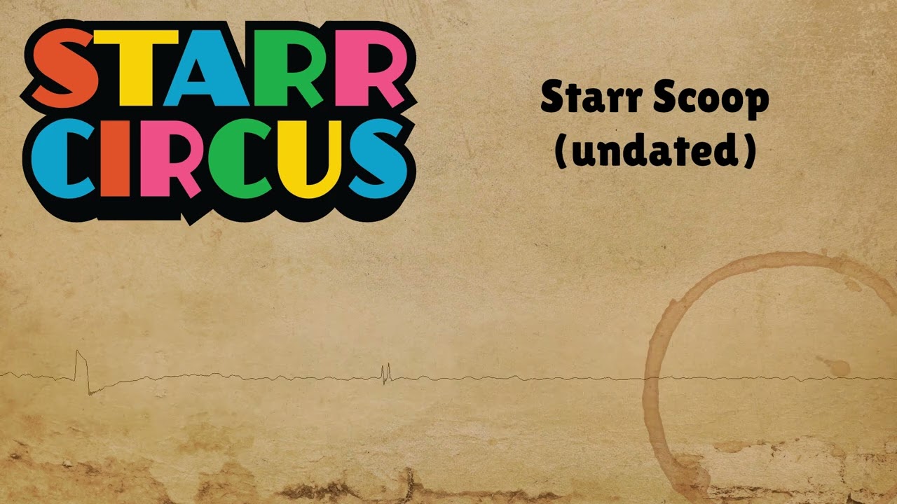 Записи из пакета Starr Circus