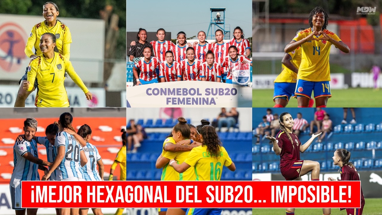 QUEDARON DEFINIDOS LOS 6 CLASIFICADOS 🔥 COLOMBIA ENFRENTARÁ A ECUADOR EN LA PRIMERA FECHA DEL SUB20